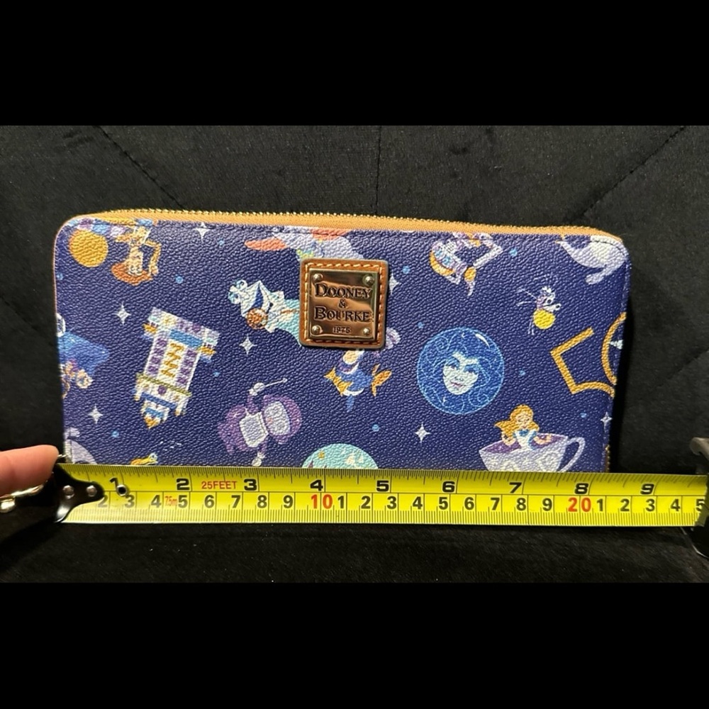 Walt Disney World 50th Anniversary Dooney & Bourke Wristlet Wallet - Picture 6 of 7